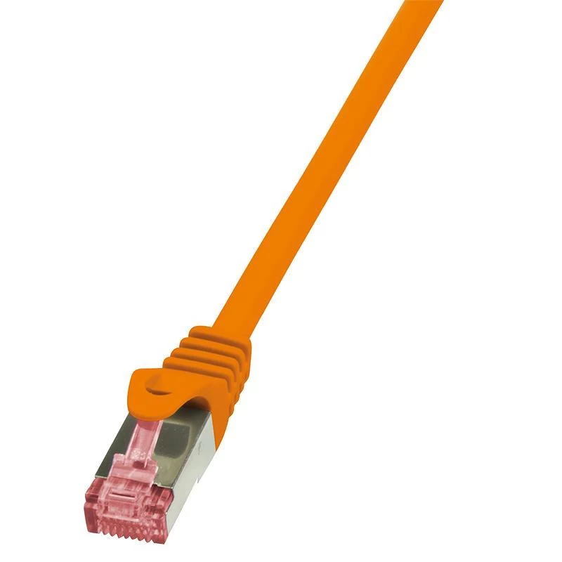 Logilink S/ftp Cat.6a 3 M Oranžinės Spalvos 3 Komutaciniai Kabeliai