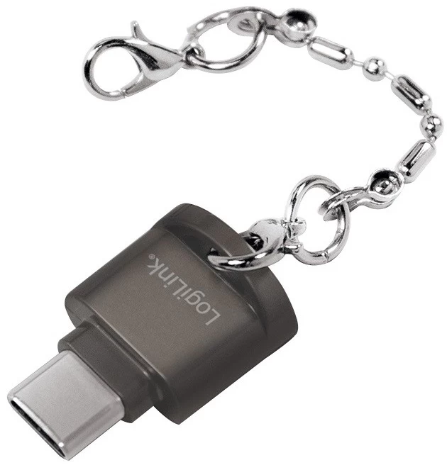 Logilink Usb 3.0 C Tipo Atminties Kortelių Skaitytuvas Cr0039