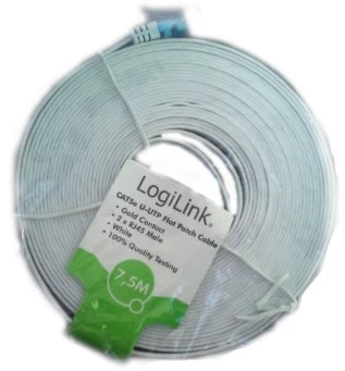 Logilink Utp Cat. 5e 1 M Baltas 1 Komutacinis Kabelis