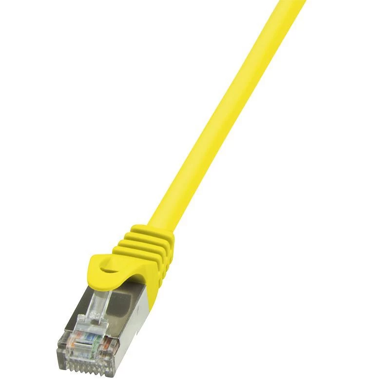 Logilink U/utp Cat.6 0,5 M Geltonos Spalvos Pačkordas