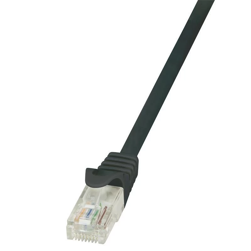 Logilink U/utp Cat.6 7,5 M Juodas 7,5 Jungiamasis Kabelis