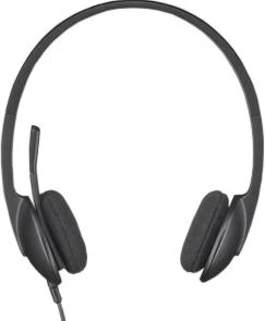 Logitech Ausinės Su Mikrofonu H340 Black
