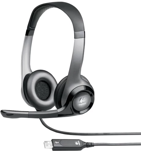 logitech Ausinės Su Mikrofonu H390 Black 981-000406