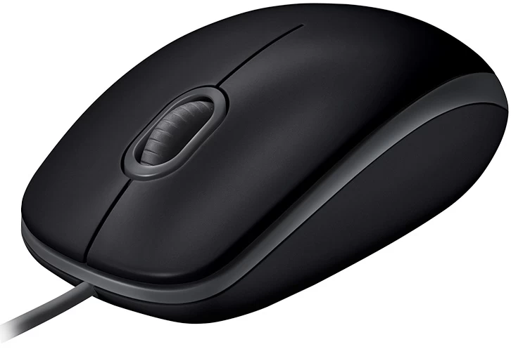 Logitech B110 Tyli Laidinė Pelė Juoda