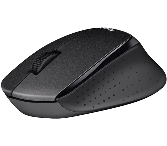 Logitech B330 Silent Plus Belaidė pelė, RF Wireless, 1000 DPI, Juoda