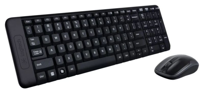 Logitech Belaidė Kombinuotoji Klaviatūra Ir Pelė Mk220 920-003168