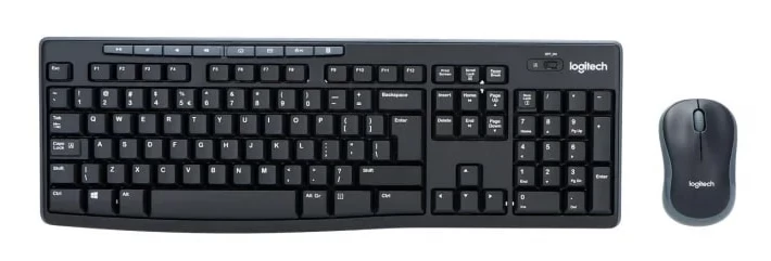 Logitech Belaidė Kombinuotoji Klaviatūra Ir Pelė Mk270 920-004508