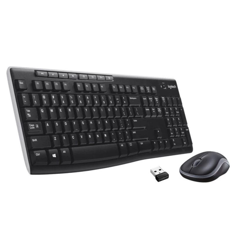 Logitech Belaidė Kombinuotoji Klaviatūra Ir Pelė Mk270 920-004509
