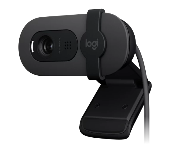 Logitech Brio 105 Verslo Internetinė kamera, 2 MP, FHD 1080p, USB-A, Juoda