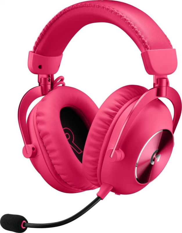 Logitech G Pro X2 Lightspeed Pink Ausinės Su Mikrofonu