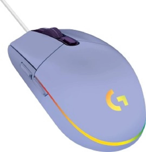 Logitech G102 Lightsync Laidinė Pelė Alyvinės Spalvos