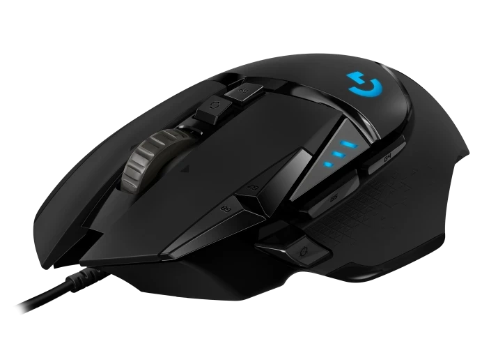 Logitech G502 Hero Laidinė Pelė Juoda