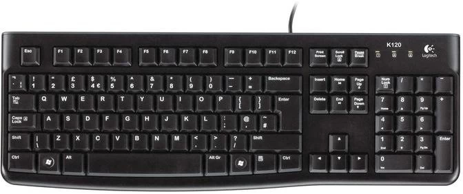 Logitech K120 Laidinė Klaviatūra