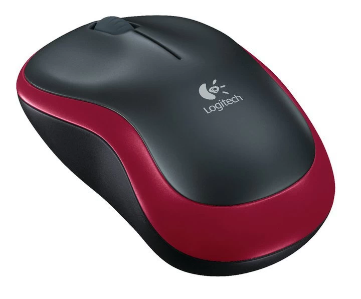 Logitech M185 Belaidė Pelė Raudona