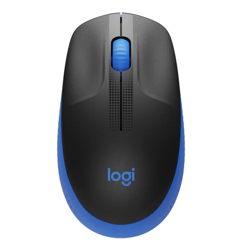 Logitech M190 Full-Size Belaidė pelė, RF Wireless, 1000 DPI, Mėlyna