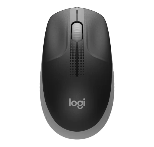 Logitech M190 Full-Size Belaidė pelė, RF Wireless, 1000 DPI, Mid Grey