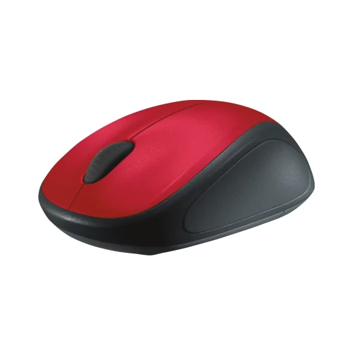 Logitech M235 Belaidė pelė, RF Wireless, 1000 DPI, Raudona/Juoda