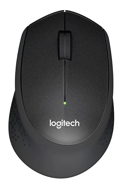 Logitech M330 Silent Plus Belaidė Pelė Juodos Spalvos