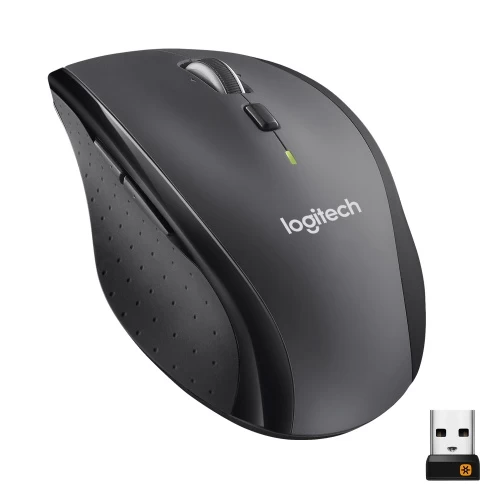 Logitech Marathon M705 Belaidė pelė, RF Wireless, 1000 DPI, Charcoal