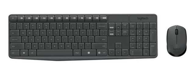 Logitech Mk235 Klaviatūros Ir Pelės Rinkinys 920-007931
