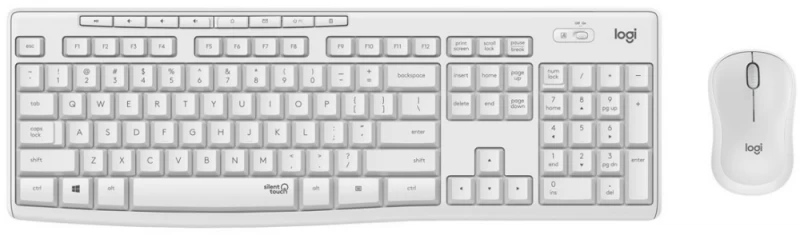 Logitech Mk295 Us Klaviatūros Ir Pelės Rinkinys, Baltas 920-009824