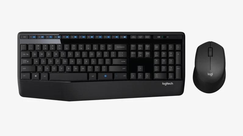 Logitech MK345 Combo Belaidė klaviatūra + pelė, US, Juoda
