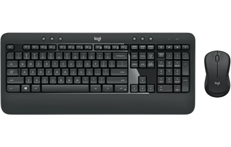Logitech MK540 Advanced Combo Belaidė klaviatūra + pelė, US, Juoda