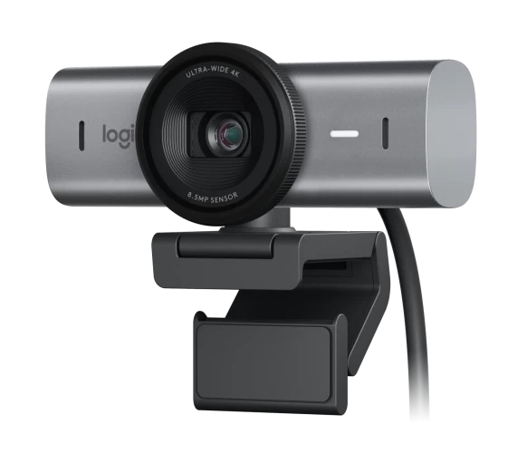Logitech MX Brio 705 for Business Internetinė kamera, 8.5 MP, 4K Ultra HD 4096x2160, USB-C, Graphite