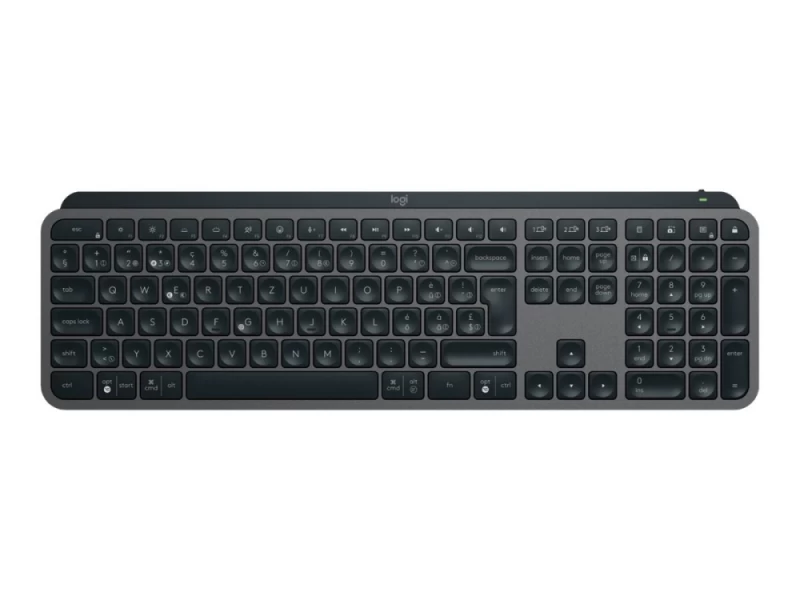 Logitech Mx Keys S Plus Belaidė Grafito Spalvos Jav Nano Imtuvo Klaviatūra