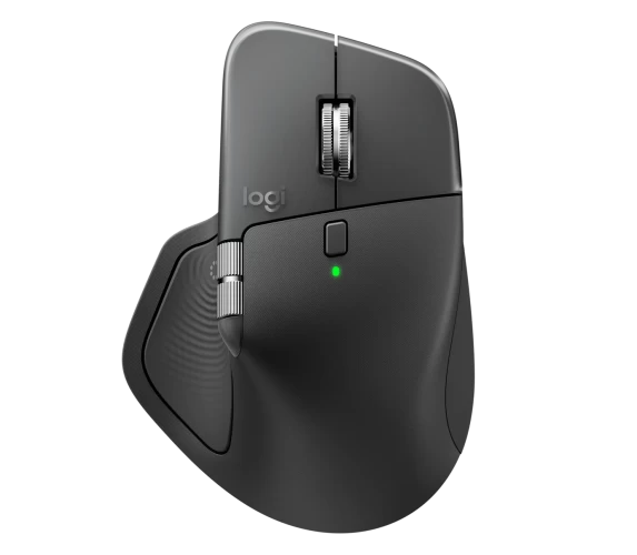 Logitech MX Master 4 Belaidė pelė RF Wireless + Bluetooth, 8000 DPI, Graphite