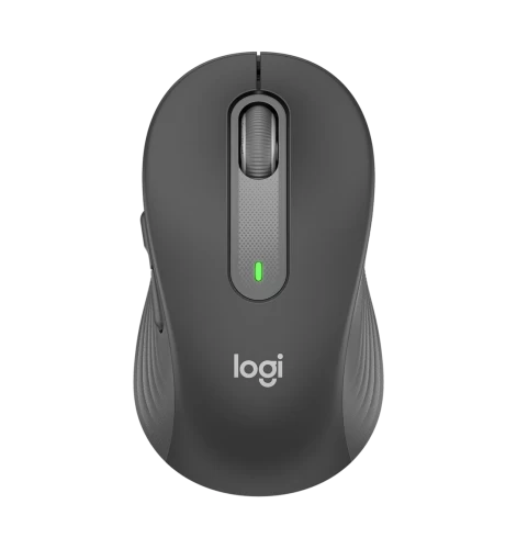 Logitech Signature M650 Belaidė pelė RF Wireless+Bluetooth Optical 4000 DPI, Graphite