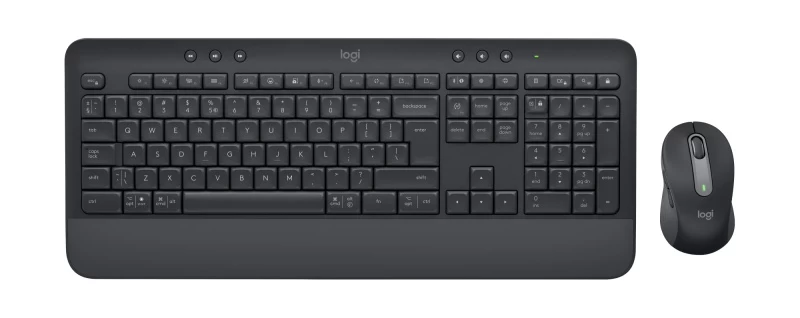 Logitech Signature MK650 Combo for Business Klaviatūra + pelė, Belaidė, US INT (Qwerty), Graphite