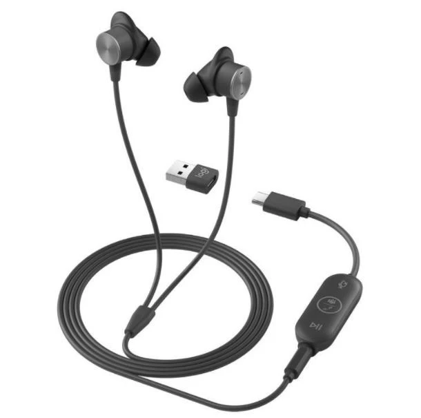 Logitech Zone Laidinės Ausinės Teams Graphite Graphite