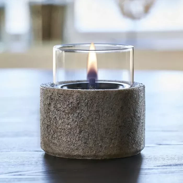 LOTUS 12 mini stalo židinys/žvakė, naudojamas Tenderfuel skystis