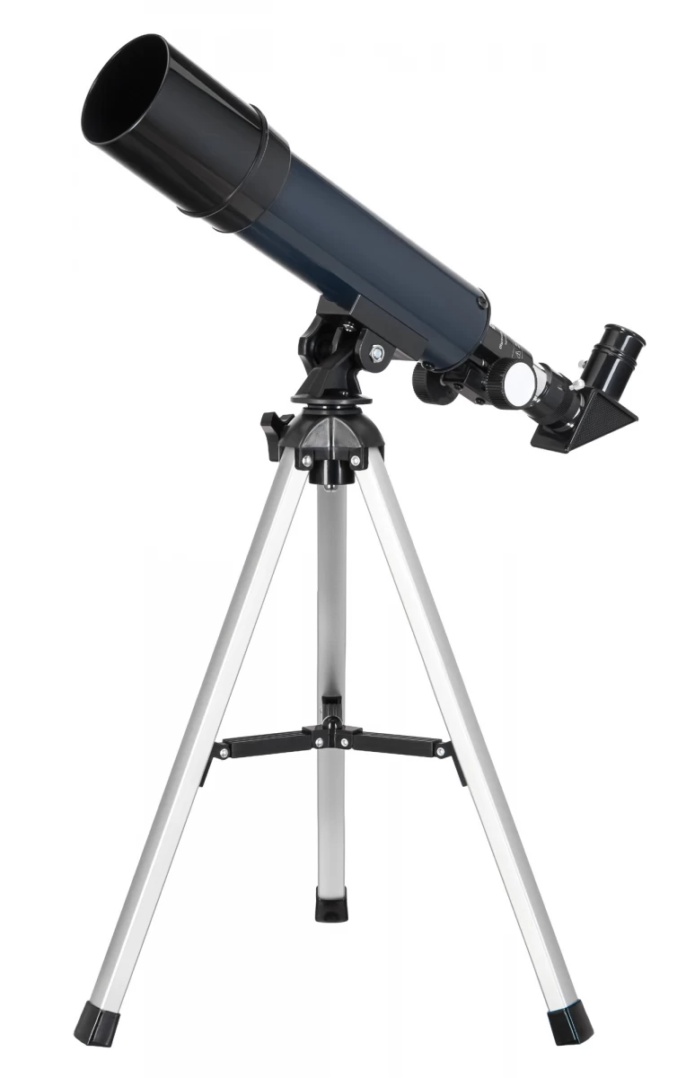 (lt) Levenhuk Discovery Spark Travel 50 Teleskopas Su Knyga