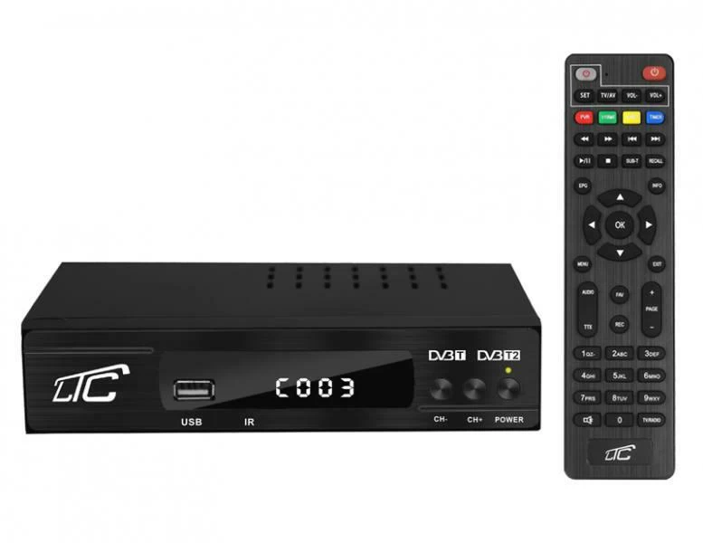 Ltc Dvb-t2 Tuneris Lxdvb506 Su Nuotolinio Valdymo Pultu