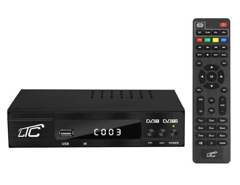 Ltc Dvb-t2 Tuneris Lxdvb507 Su Nuotolinio Valdymo Pultu