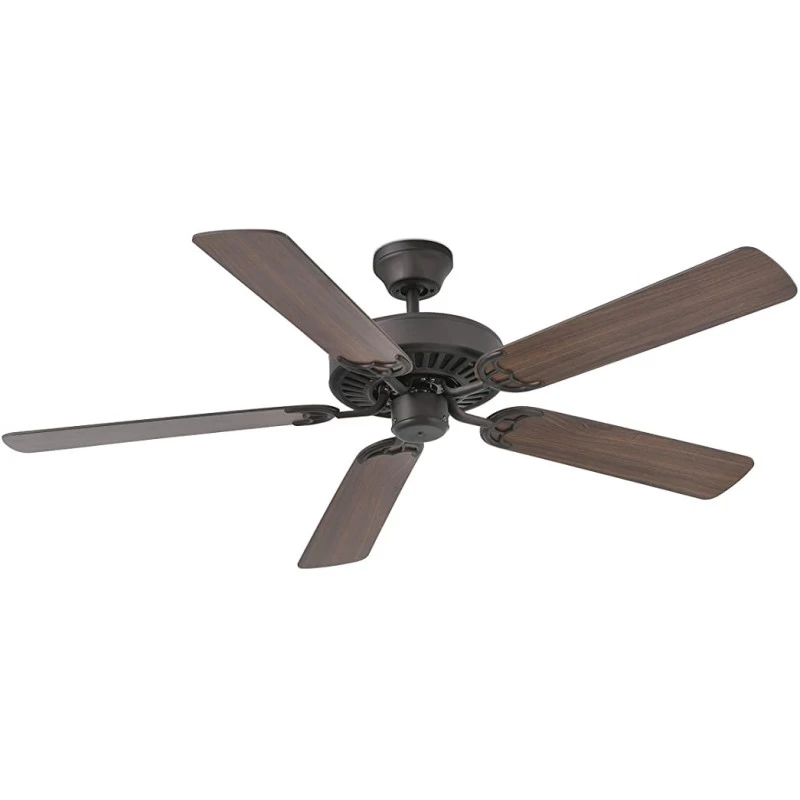 Lubų ventiliatorius Faro Aloha, be šviestuvo, rudos spalvos