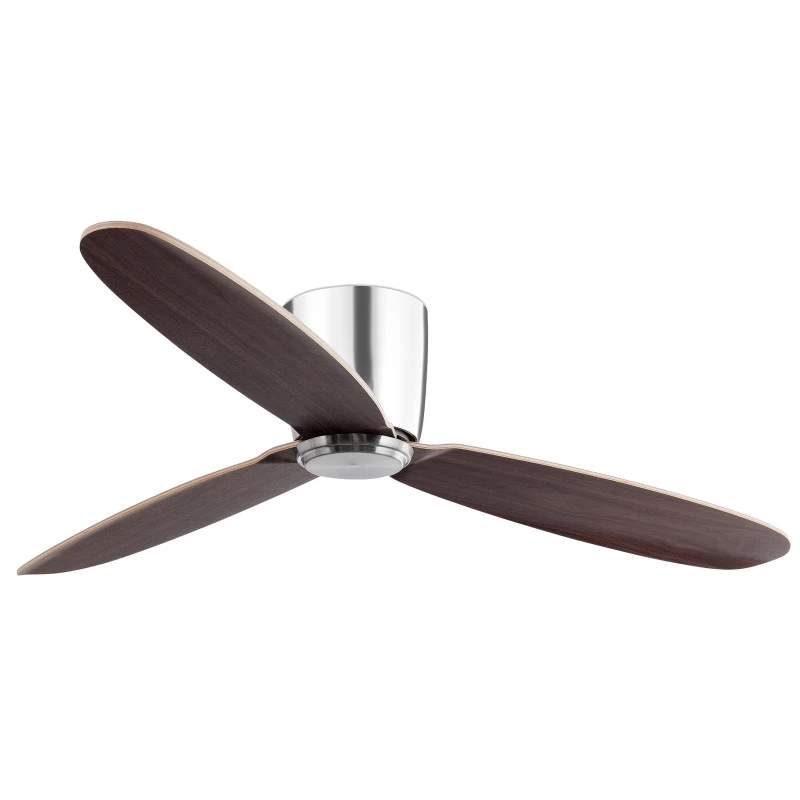 Lubų ventiliatorius Faro Nias, su DC varikliu, nikelio spalvos