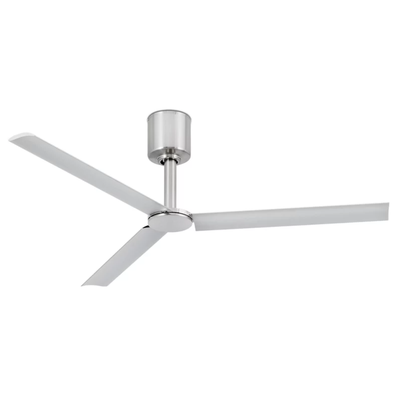 Lubų ventiliatorius Faro Tao, su DC varikliu, nikelio spalvos