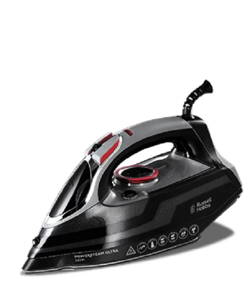 Lygintuvas Russell Hobbs Power Steam Ultra 20630-56, juodas/raudonas