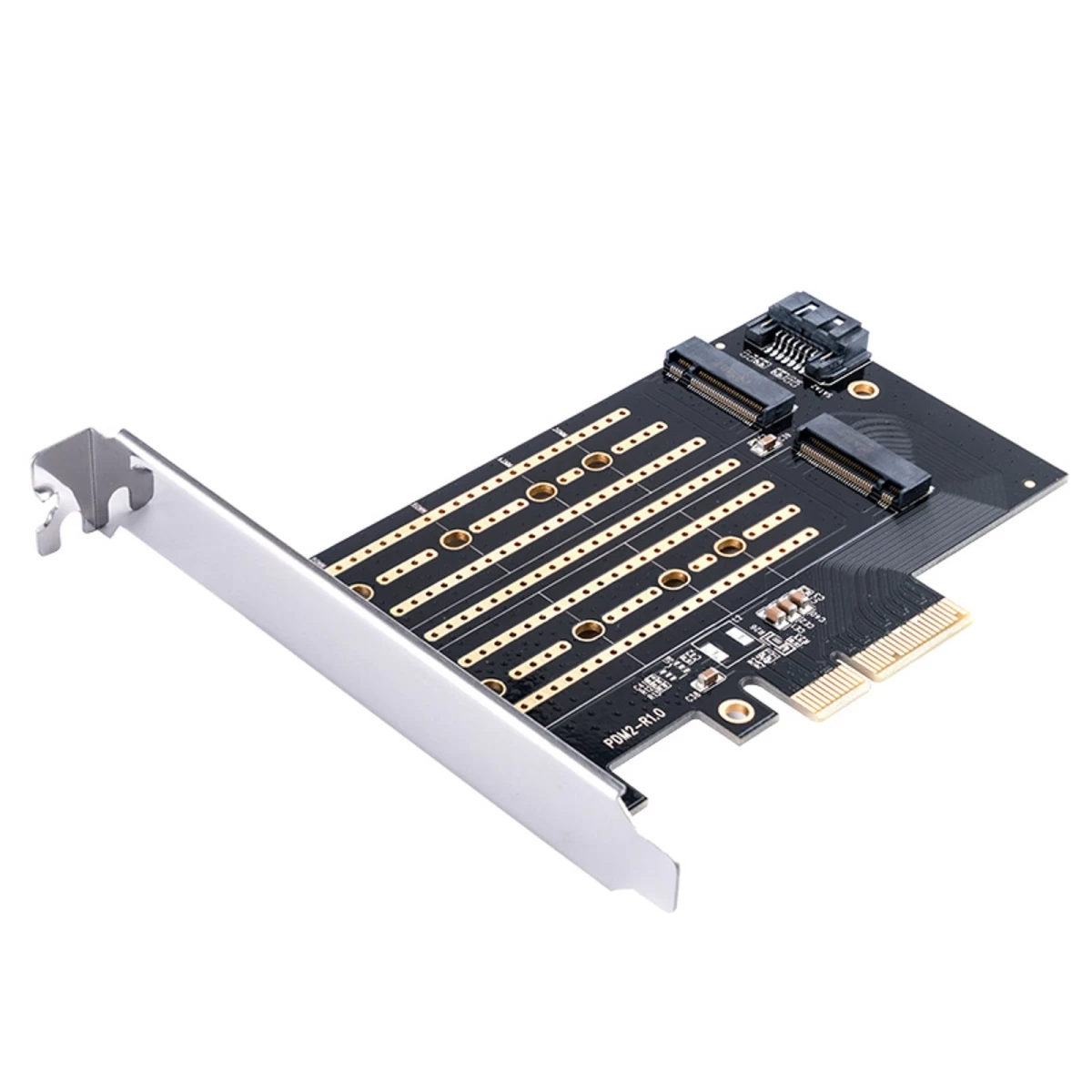 M.2 Nvme Ir Sata Diskų Plėtimo Plokštė – Juoda