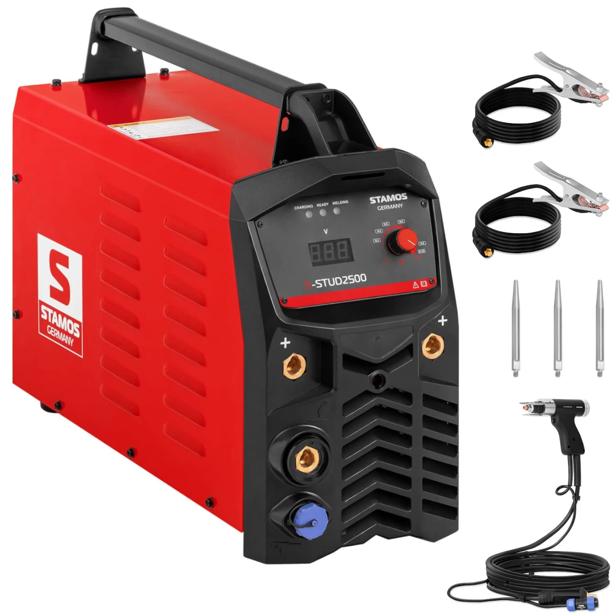 M3 - M10 Metalinių Vinių Suvirinimo Aparatas Su Kondensatoriumi S-stud2500 Juli Stamos Vokietija M3 - M10 Metalinių Vinių Suvirinimo Aparatas Su Kondensatoriumi S-stud2500 Juli Stamos Vokietija