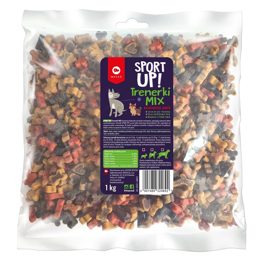 MACED Mix Sport Up! Mėsos kaulai šunims, 1 kg