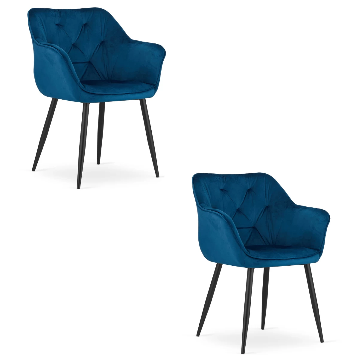 Madera Kėdė - Mėlynas Aksomas X 2