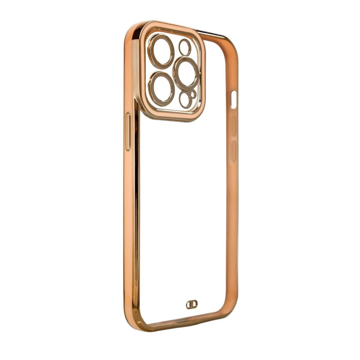 Madingas Dėklas xiaomi Redmi Note 11 Pro Gelinis Dėklas Su Auksiniu Rėmeliu Aukso Spalvos
