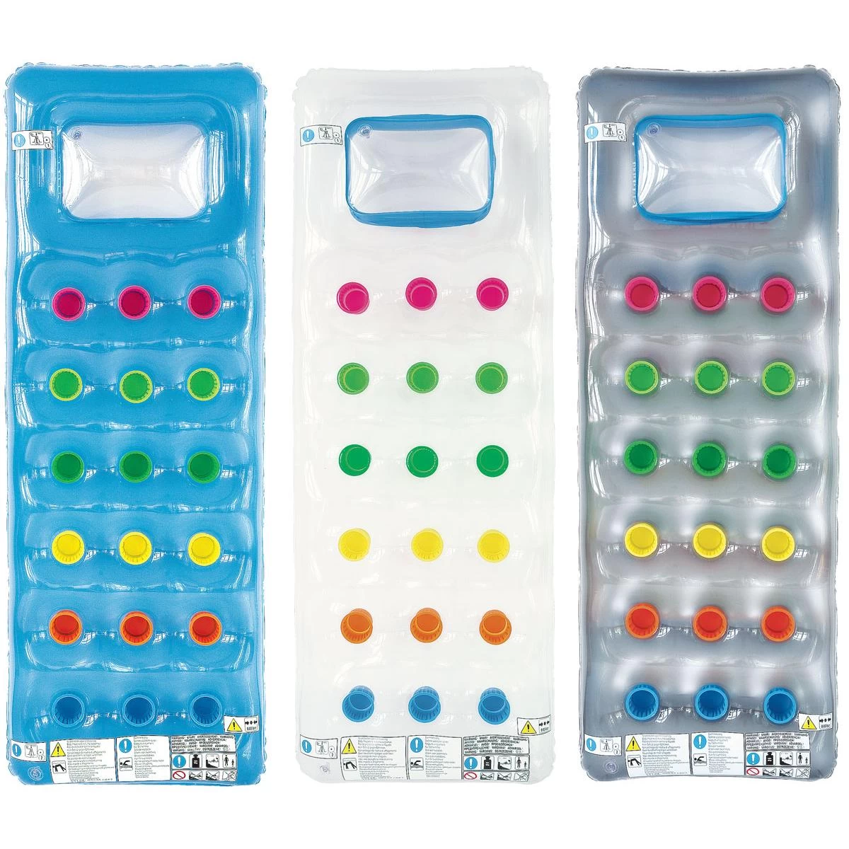 Madingas Vonios Kilimėlis 190x70 Cm 27131 Mėlyna