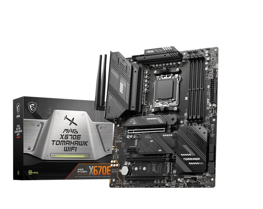 MAG X670E TOMAHAWK WIFI AM5 4DDR5 HDMI/DP ATX