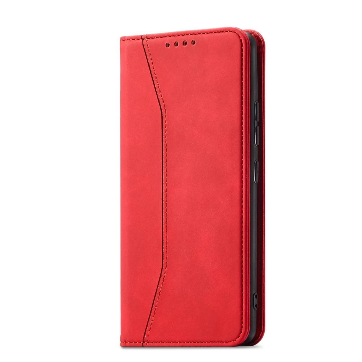 Magnet Fancy Case Samsung Galaxy S23+ Dėklas Su Atvartu, Piniginės Stovas Raudonas