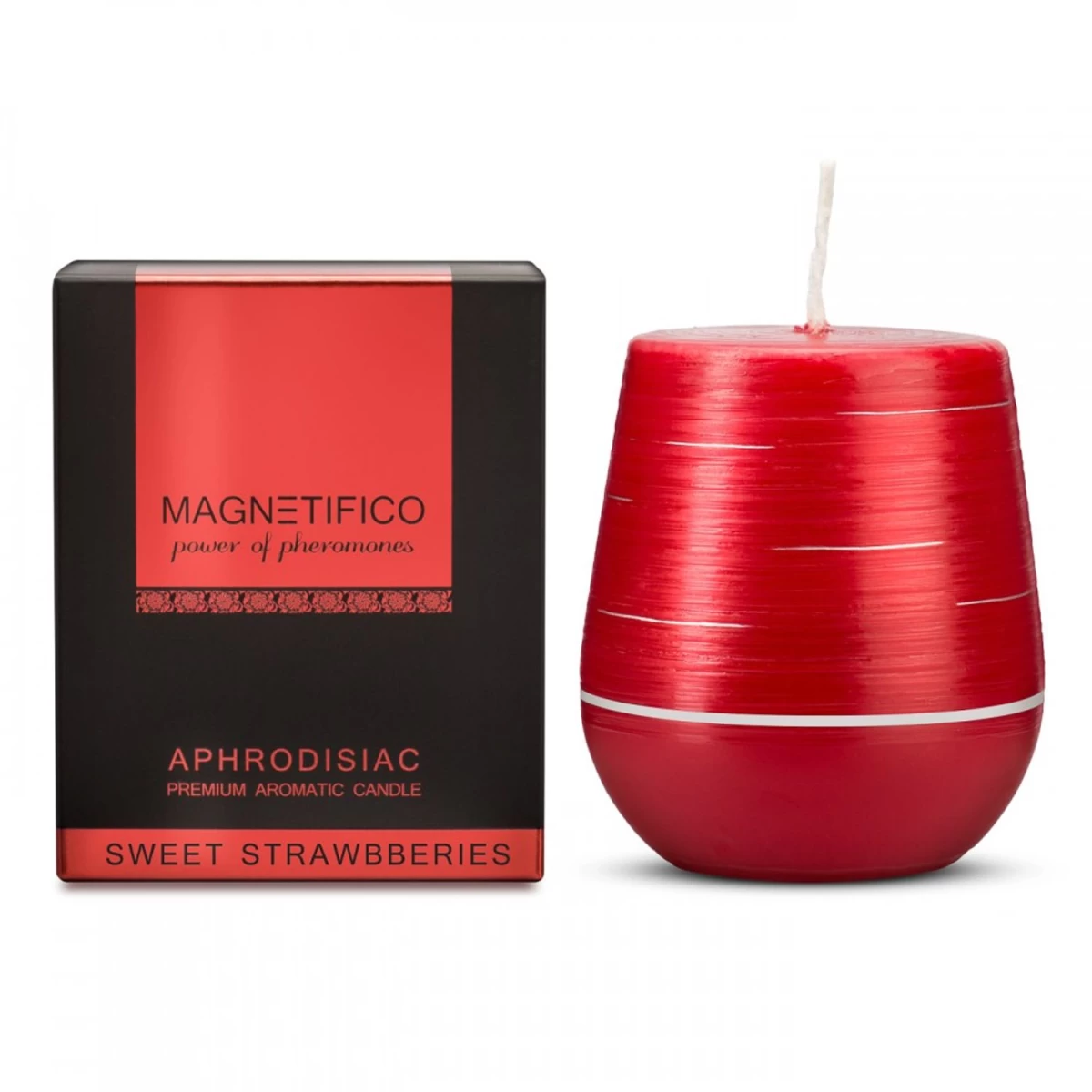 Magnetifico Braškių Kvapo žvakė 36 Valandoms